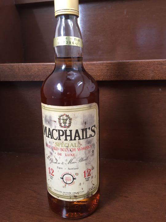 マックファイルズ12年スペシャルファインオールド デラックス