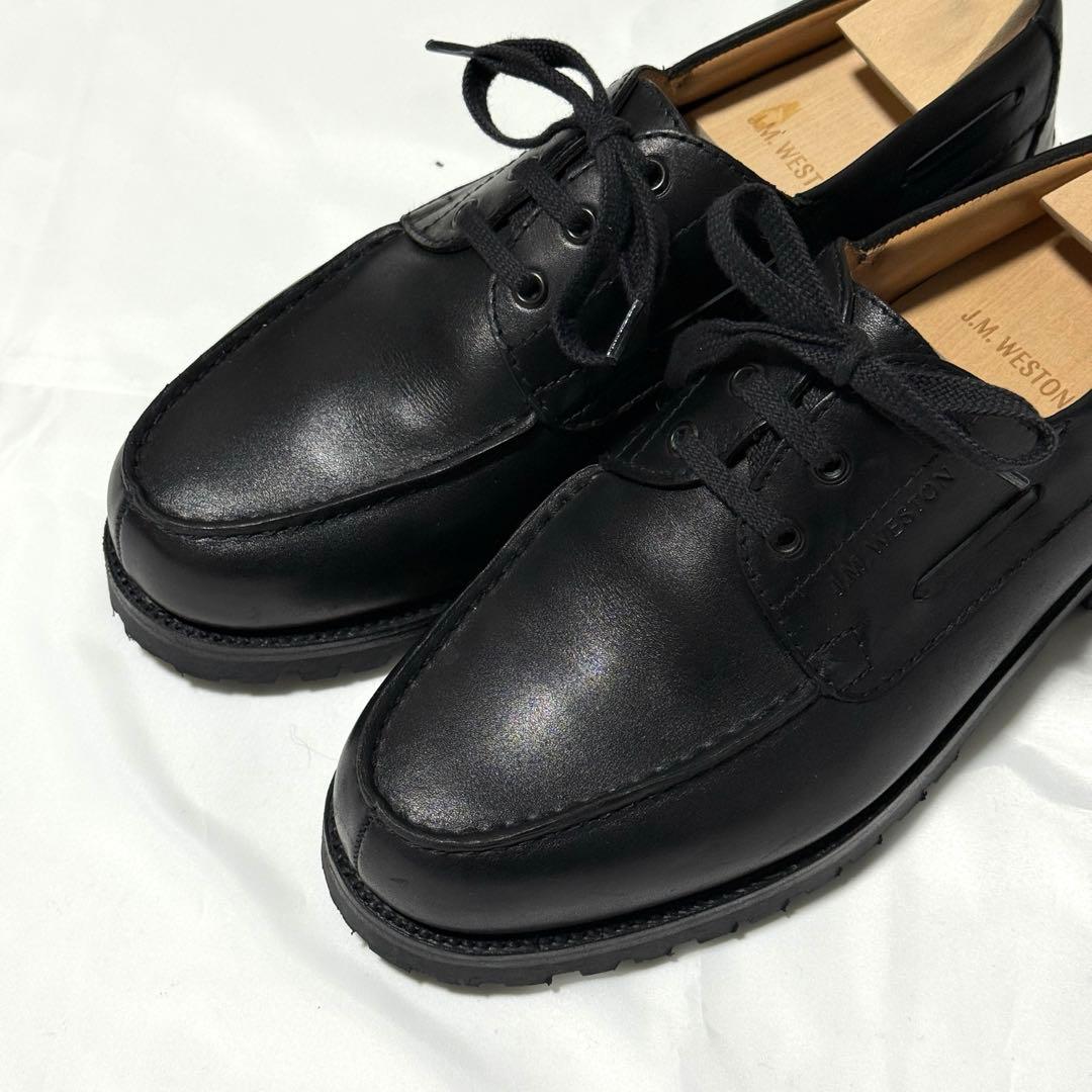 J.M.WESTON yacht Derby #690 ヨット ブラック 5/D