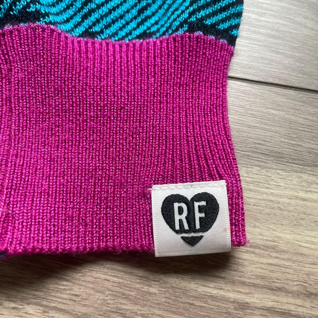 美品　MARK & LONA RF Leopard ポロセーター