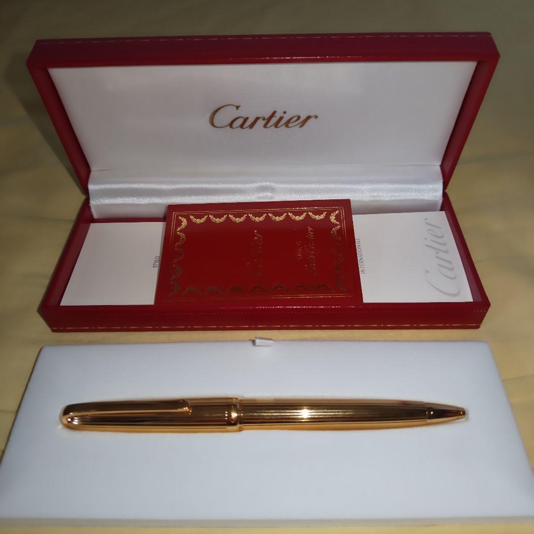 【希少・未使用】高級　ルイ・カルティエ ボールペン ST170009 ゴールド