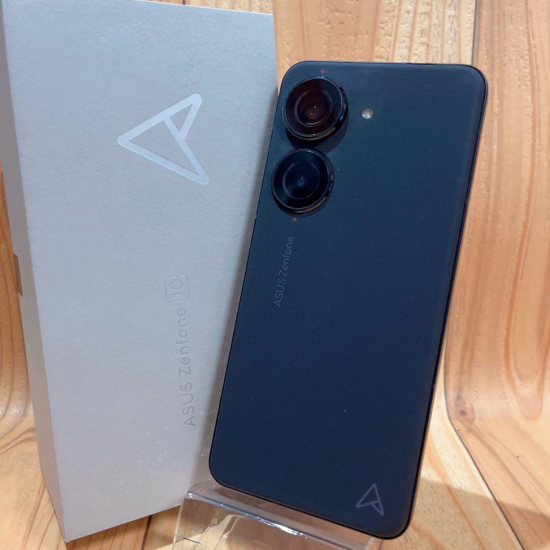SIMフリー 本体 ZenFone10 128GB 389 ミッドナイトブラック