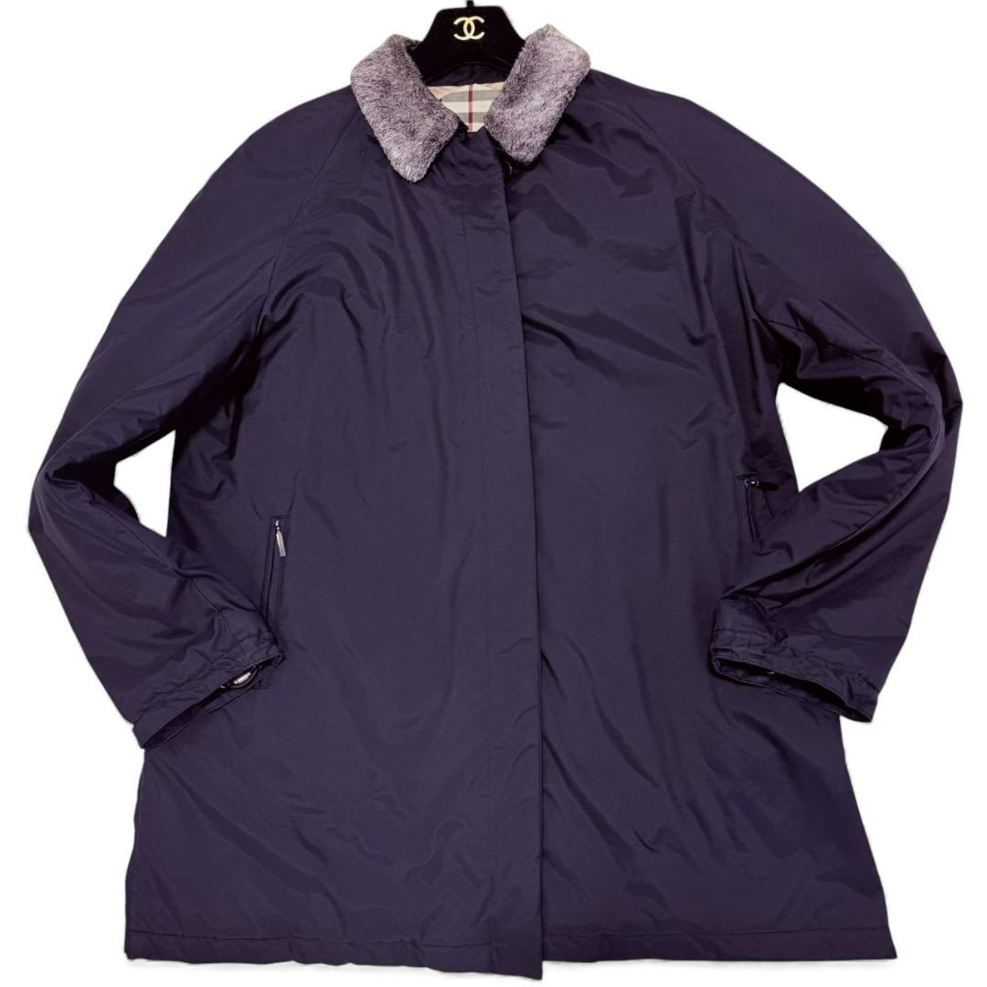 BURBERRY LONDON ブルゾン ノバチェック 綿 ブラック メンズ