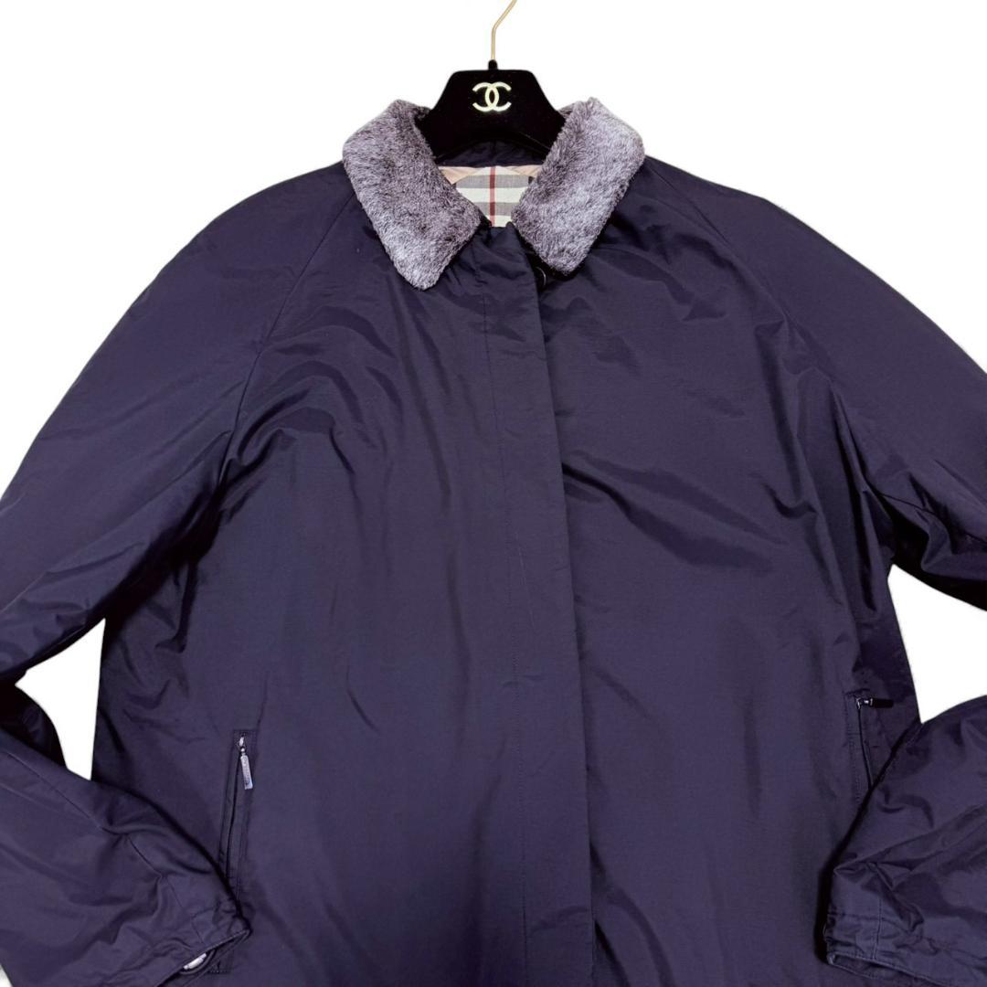 BURBERRY LONDON ブルゾン ノバチェック 綿 ブラック メンズ