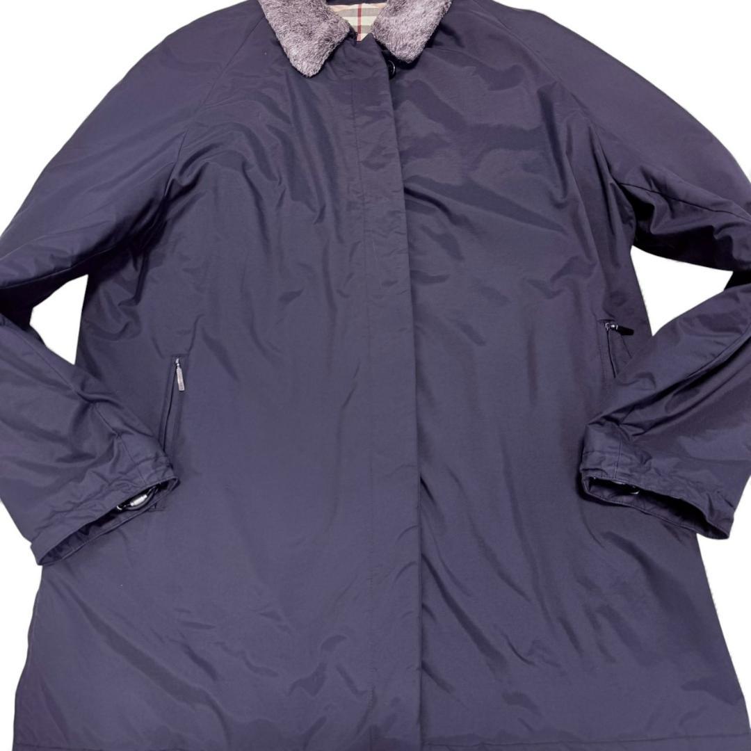 BURBERRY LONDON ブルゾン ノバチェック 綿 ブラック メンズ