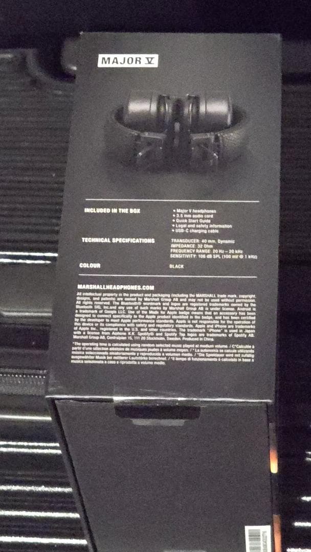 Marshall Major V[新品●未使用]