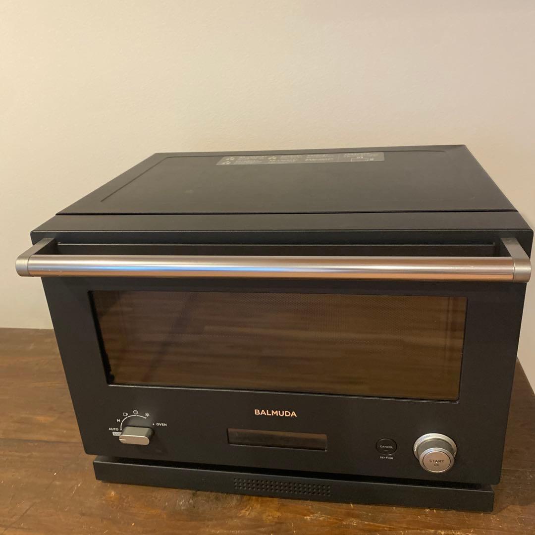 【ジャンク】BALMUDA ブラック オーブン 本体