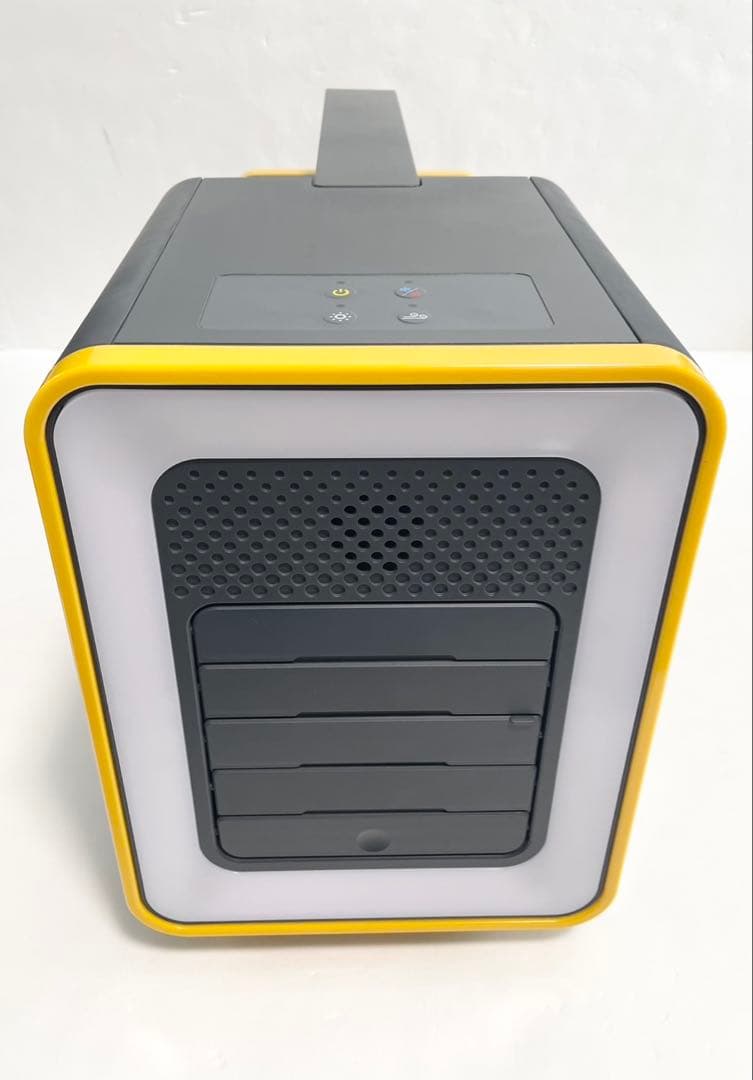 【使用頻度少なめ】サンコー ワイルドクーラー SSPCACWL イエロー/グレー