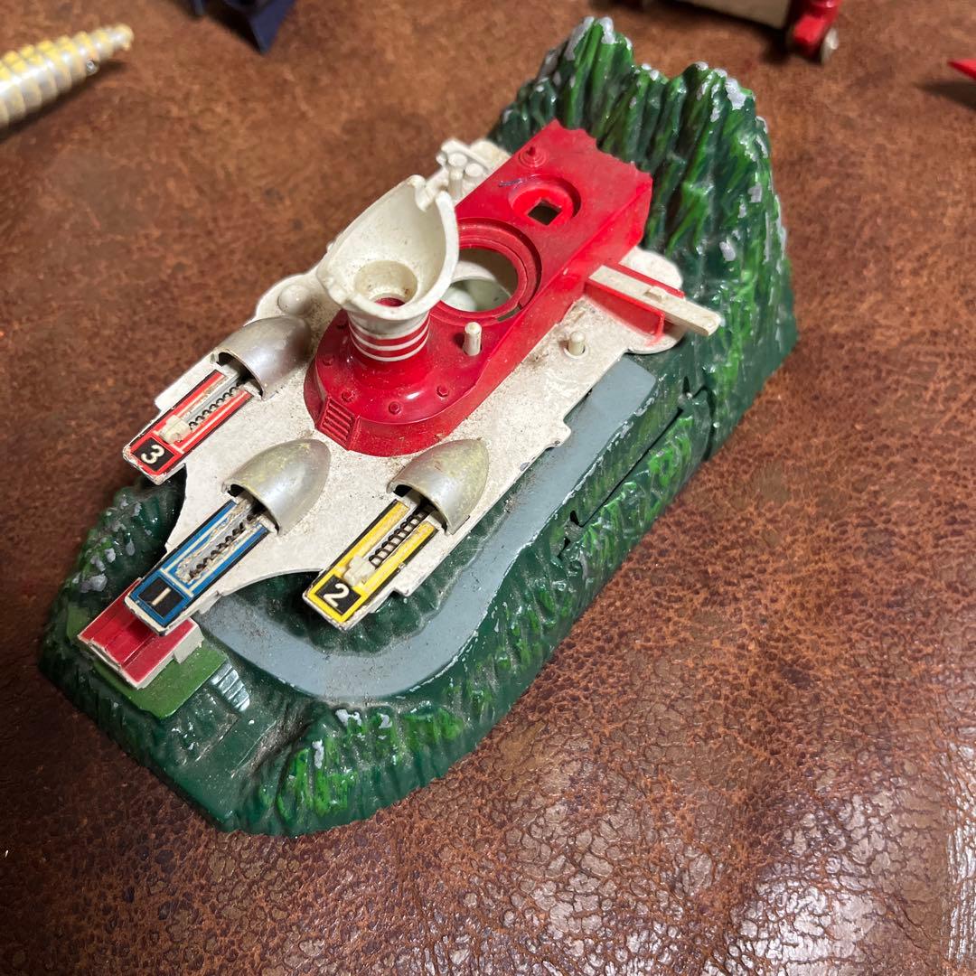 当時物　貴重　ポピニカ　早乙女研究所　ゲッターロボ基地　超合金　欠品多数