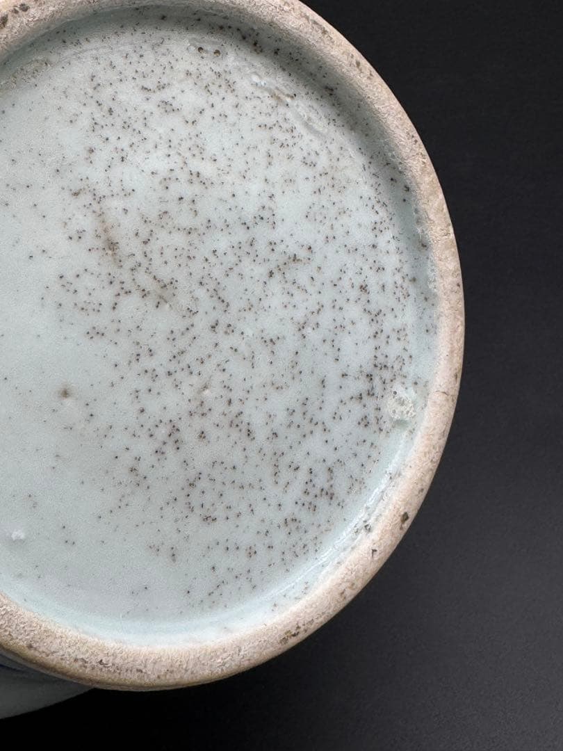 李朝？分院？染付　壺　花瓶　花入　時代物　工芸