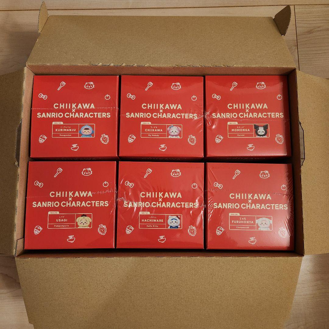 新品未開封‼️　ちいかわサンリオ キラメッコ　kiramekko 6種類セット