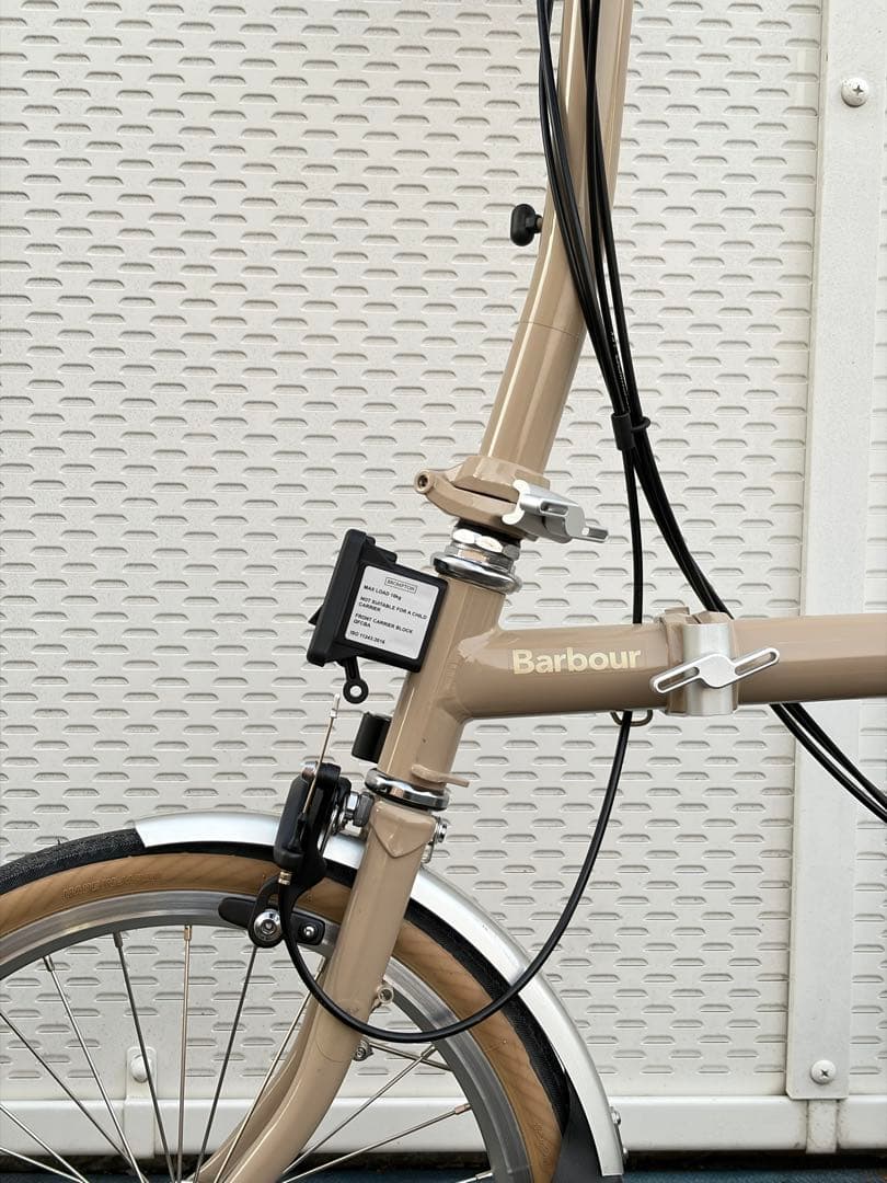 Brompton × Barbour M6L ブロンプトン バブアー 限定モデル