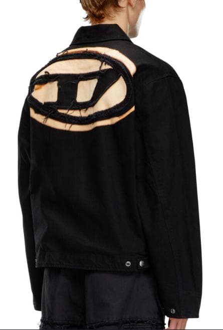 DIESEL [新品タグ・予備ボタン付き] グレン期 ダブルジップジャケット