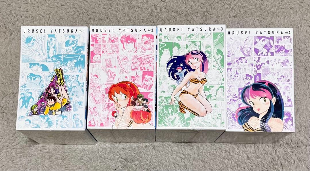 阿*野様 うる星やつら 高橋留美子 原作 復刻BOX Vol.1 〜 Vol.4