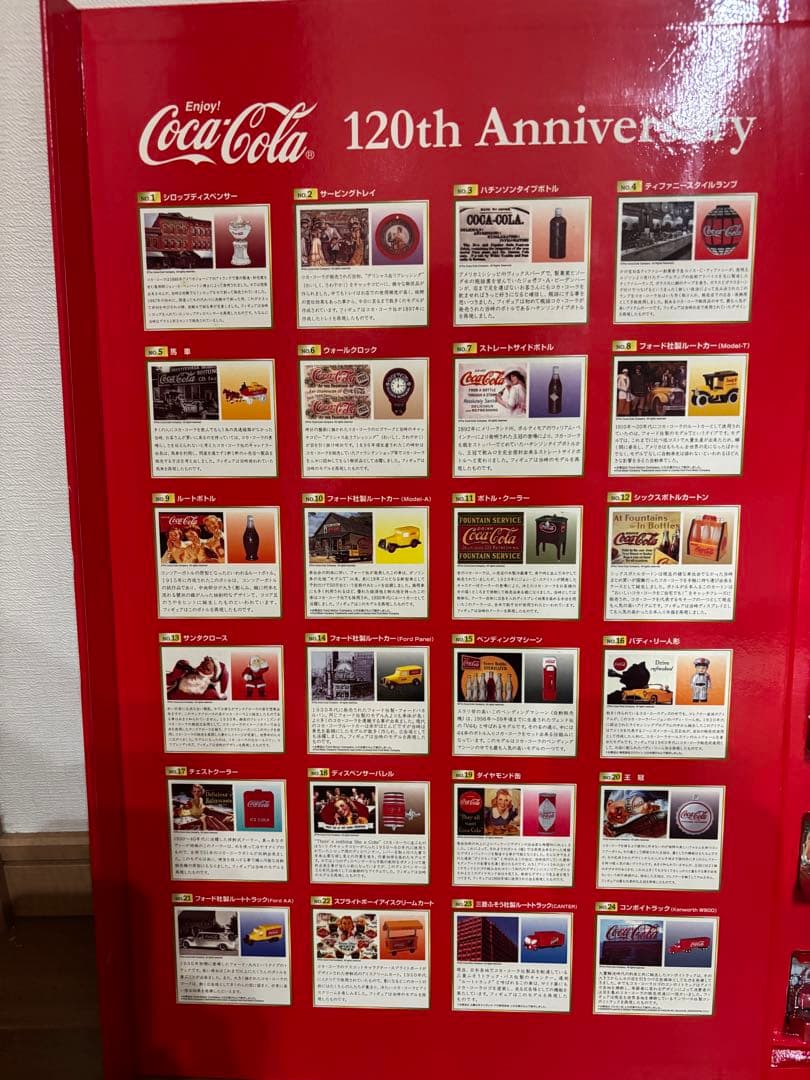 コカコーラ120th Anniversary メモリアルフィギュア　非売品