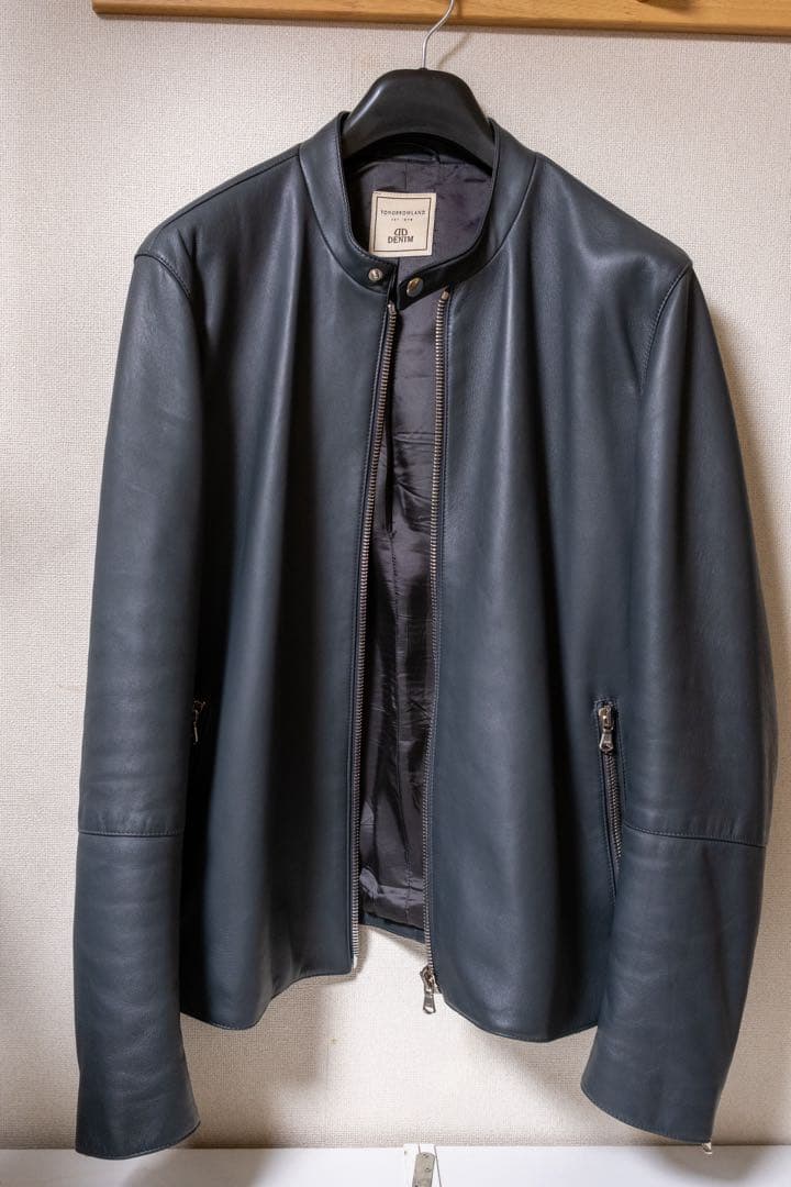 宮*タ様 TOMORROWLAND DENIM レザージャケット XLサイズ