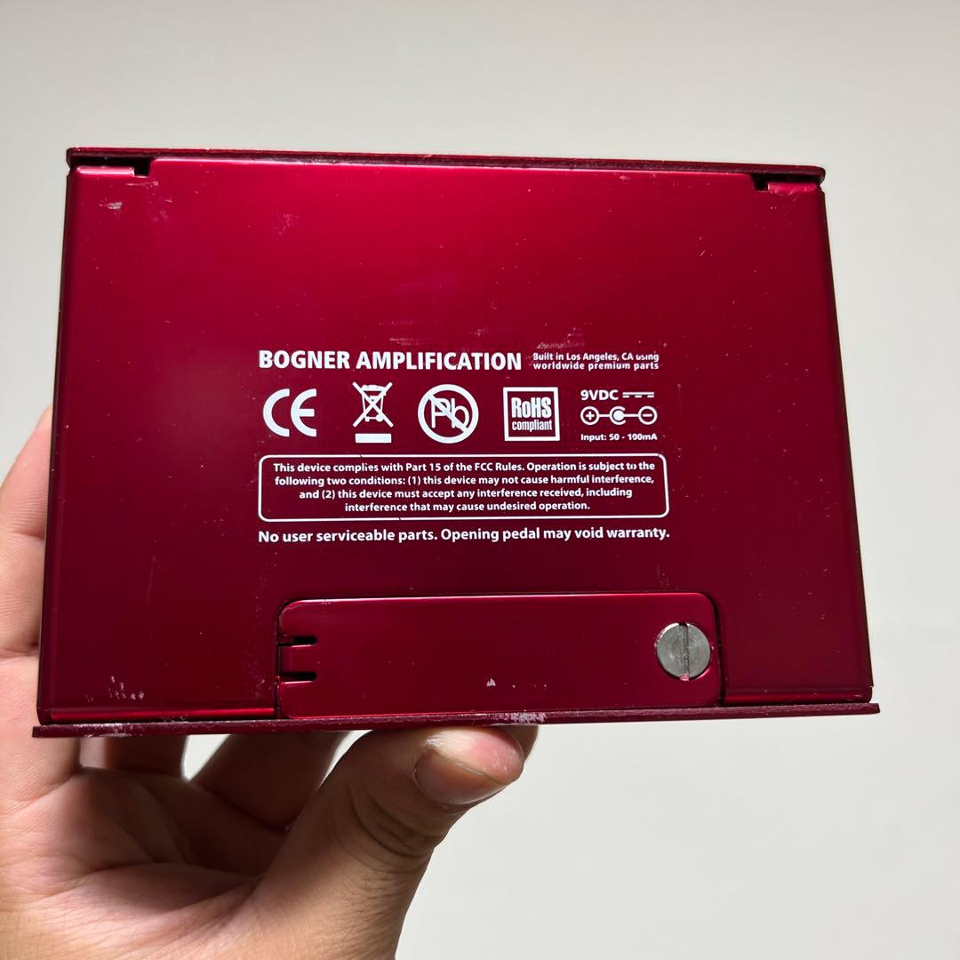 ギター Bogner ecstasy red