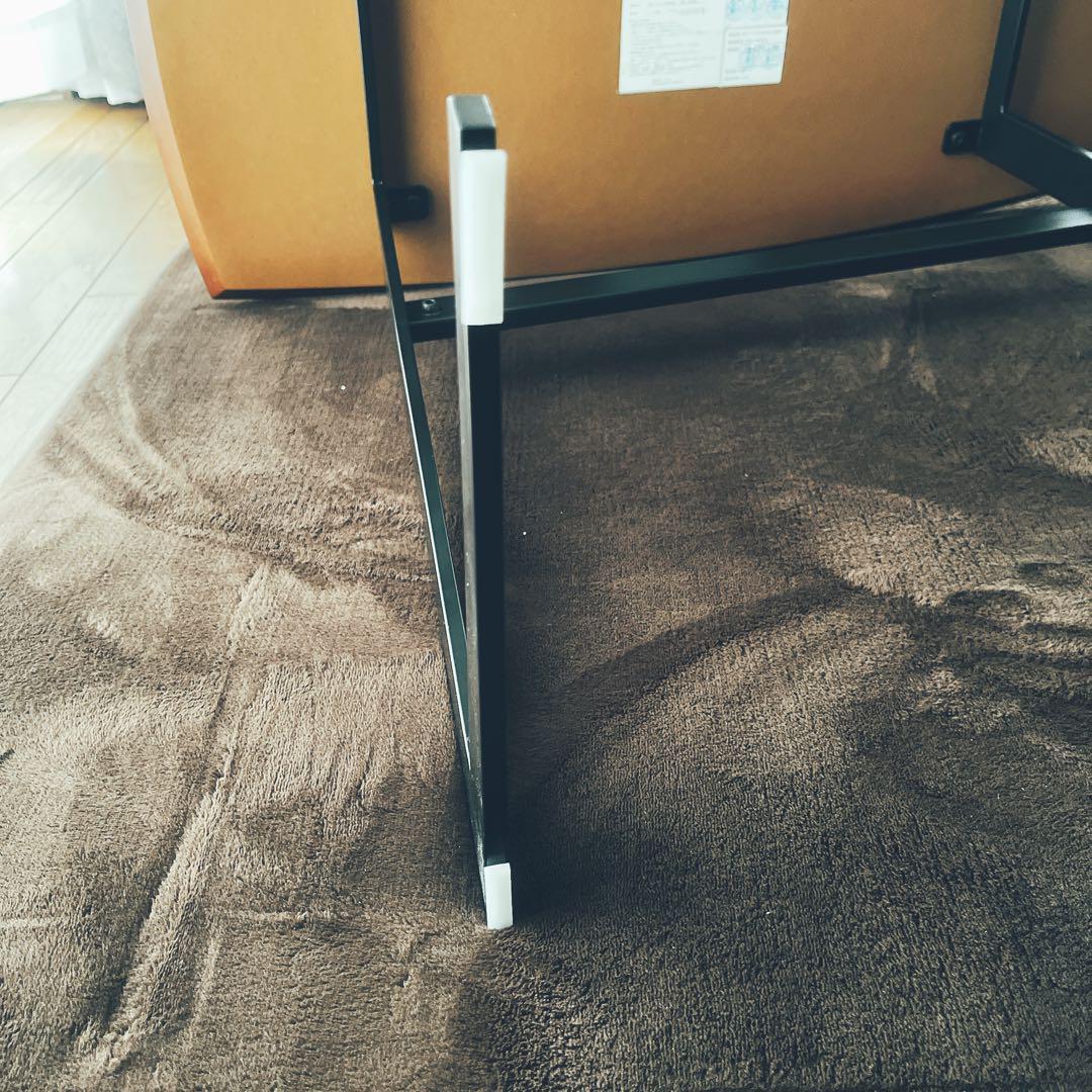 超美品】ニトリ サイドテーブル Nファルコ コーヒーテーブル MBR