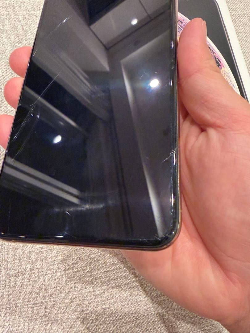 Apple iPhone XS Max 256GBゴールド ジャンク品