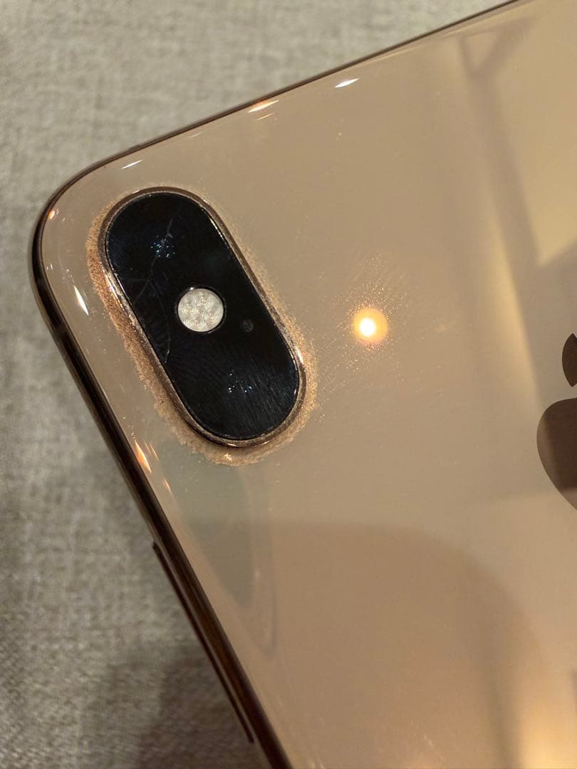 Apple iPhone XS Max 256GBゴールド ジャンク品