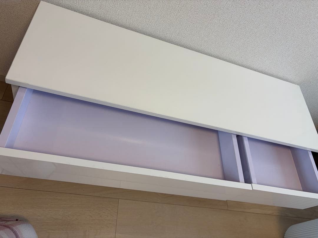 桜*様 Francfrancフランフラン レーヌ テレビボード　大理石調 ゴール