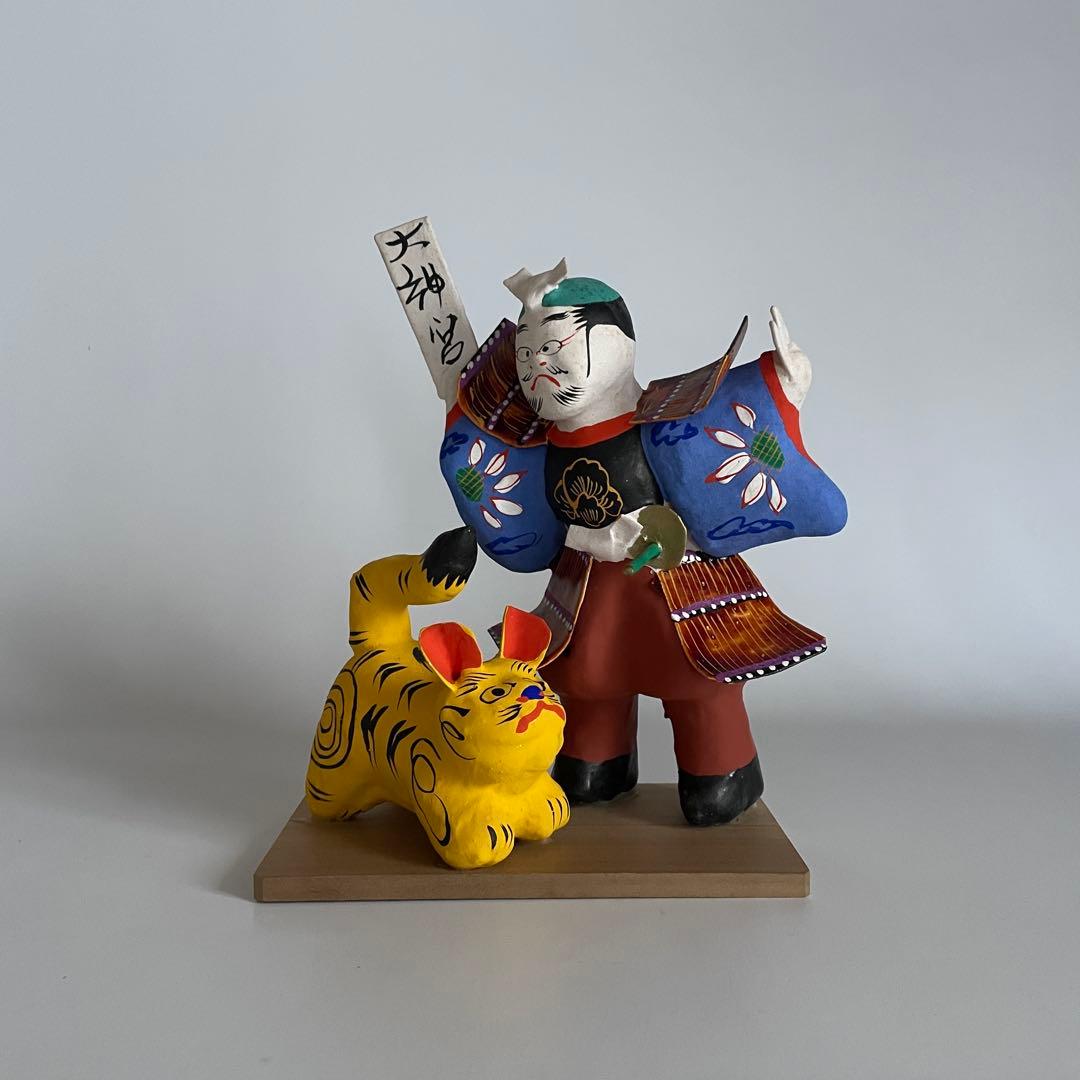 ヴィンテージ 三春張子 郷土玩具 伝統工芸品