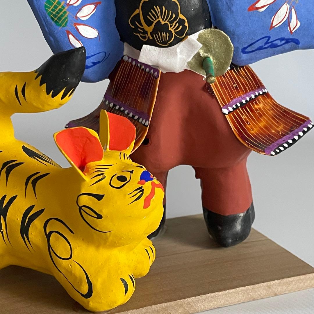 ヴィンテージ 三春張子 郷土玩具 伝統工芸品