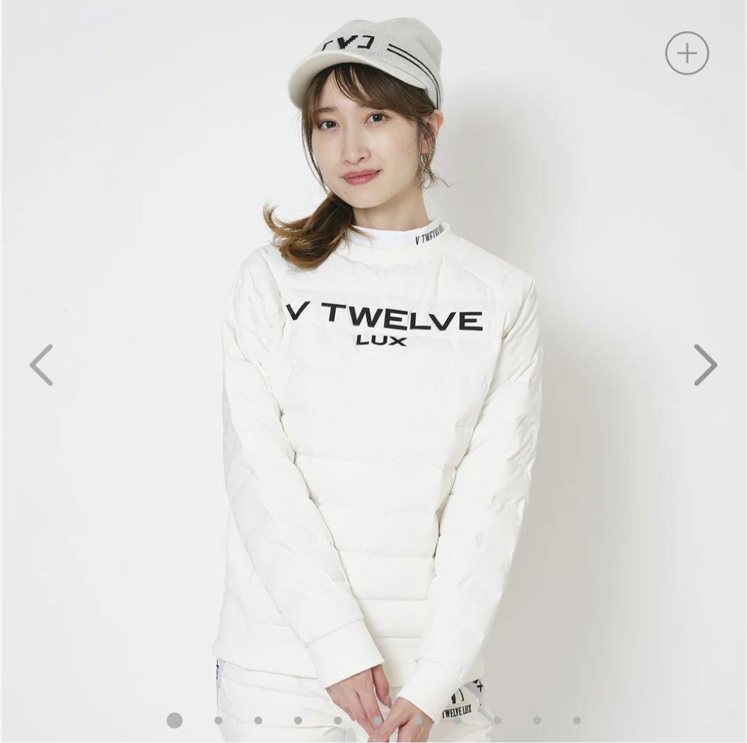 新品タグ付き　V12 レディース　ゴルフウエア　防寒スニード