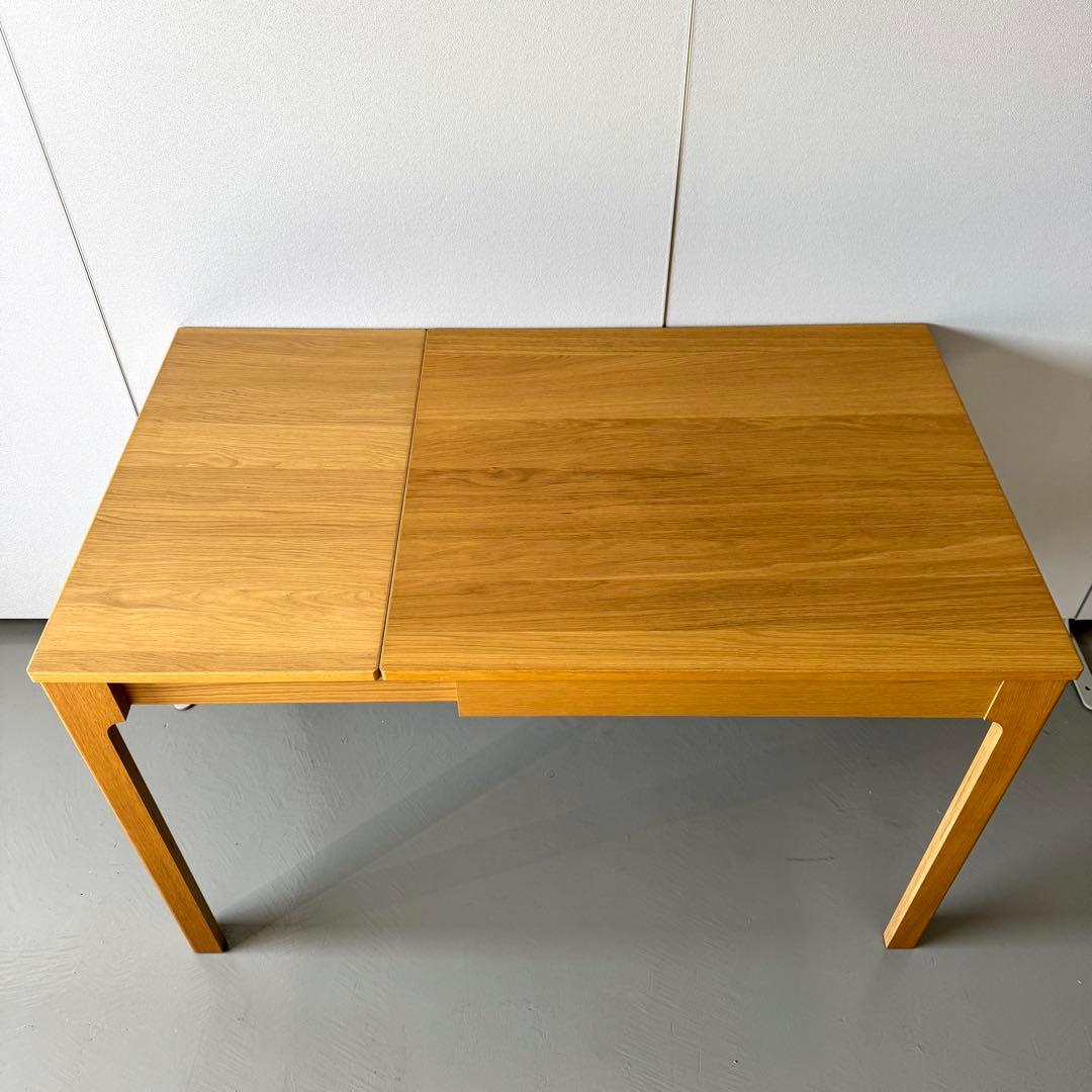 【美品/セット割有り】IKEA 伸長式テーブル EKEDALEN オーク調