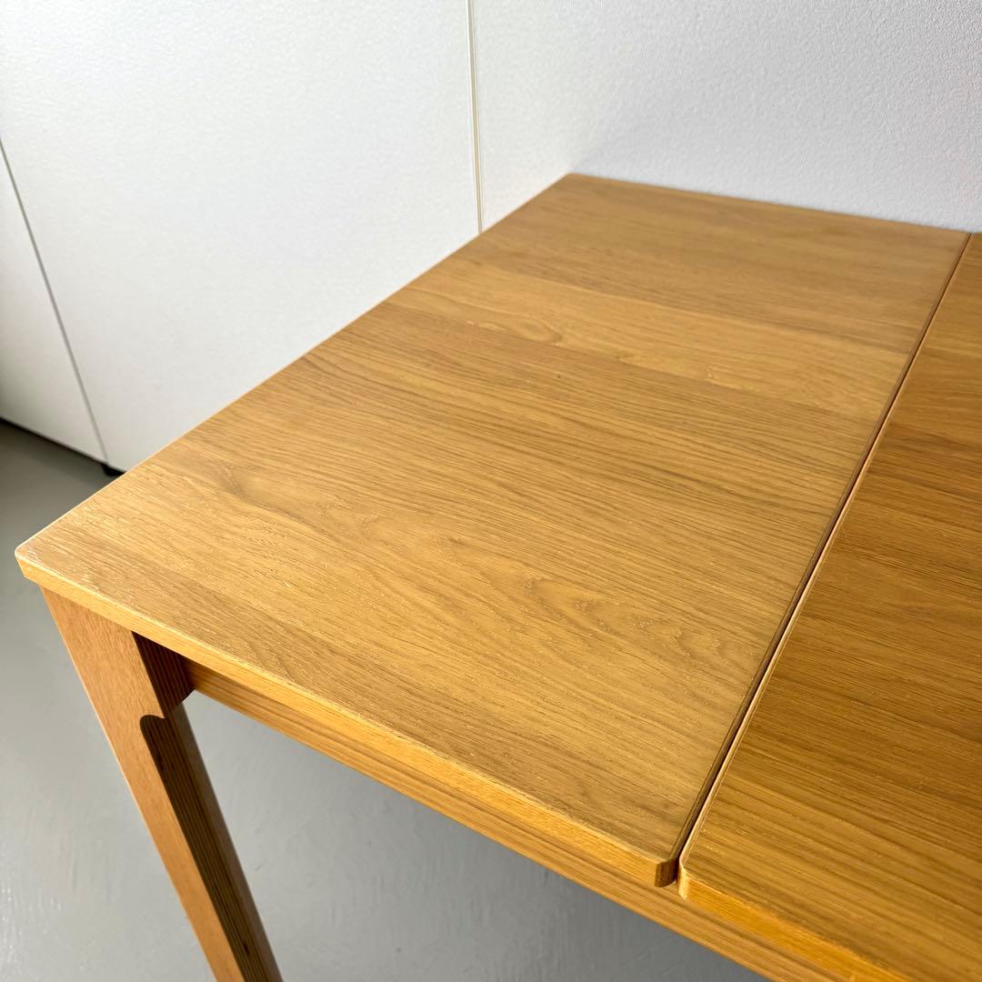 【美品/セット割有り】IKEA 伸長式テーブル EKEDALEN オーク調