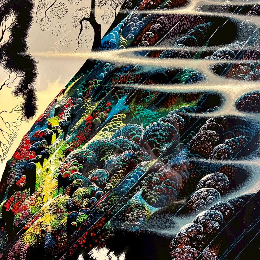 アイベン・アール「ラディアントスプレンダー」シルクスクリーン 大作 直筆サイン入