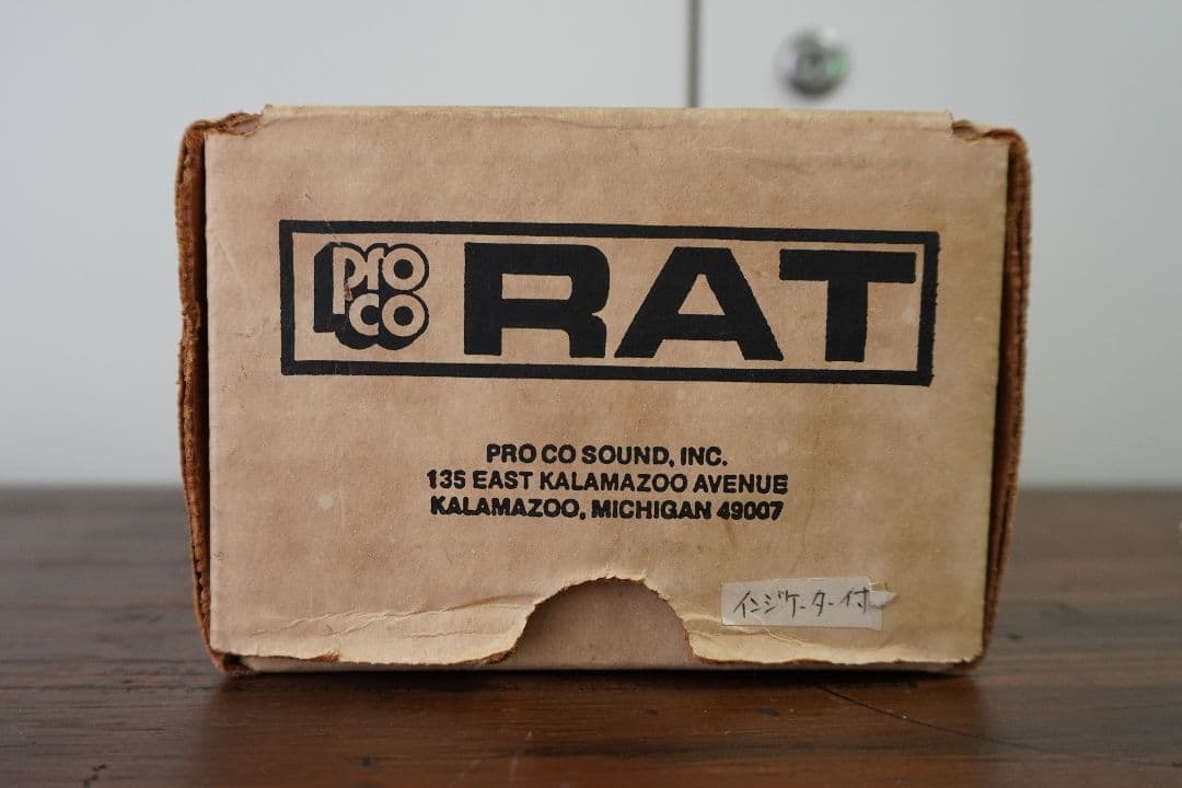 ProCoRAT 1986ビンテージエフェクター
