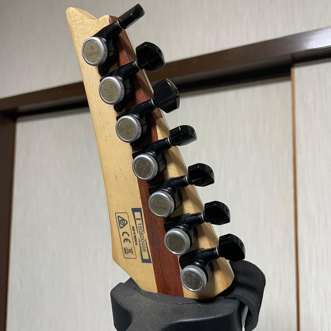 Ibanez RGIR37BE Black Flat 7弦