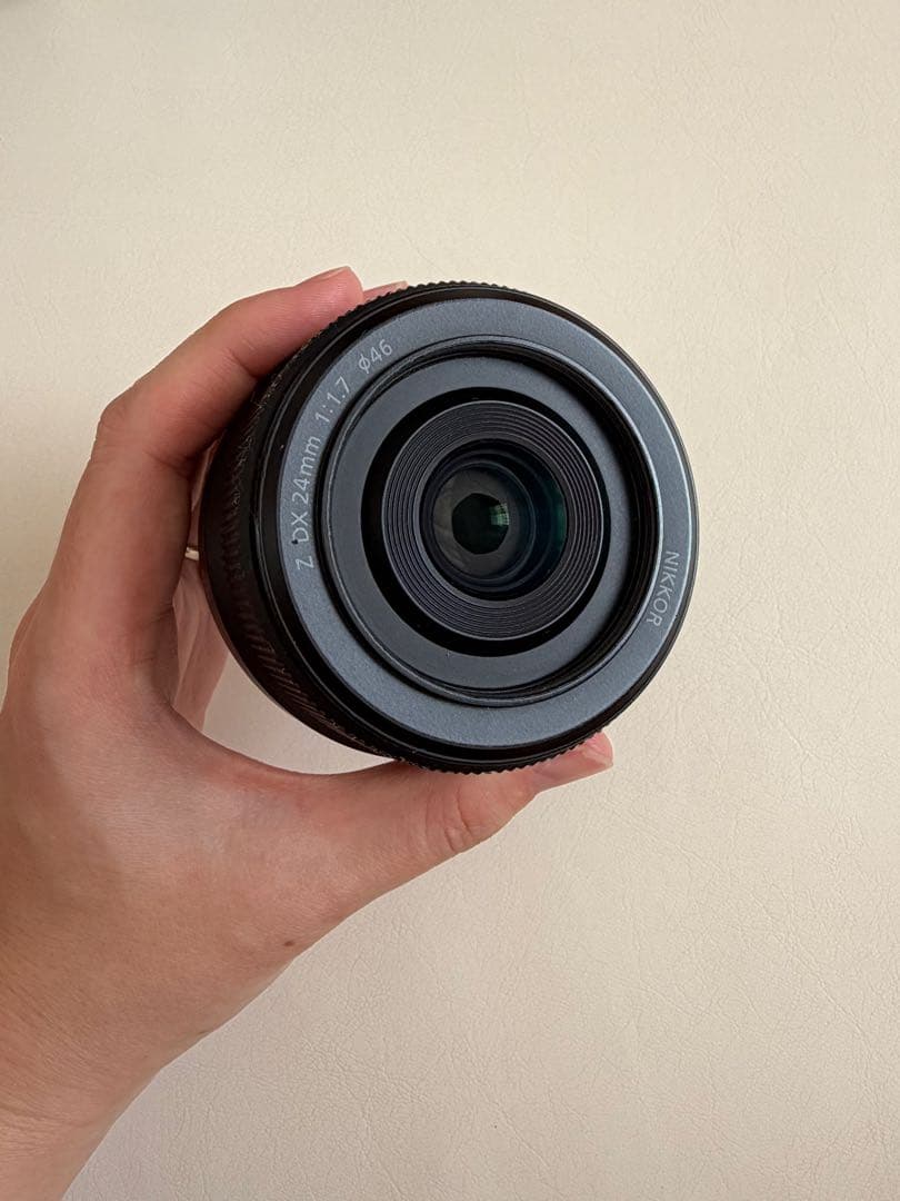 NIKKOR Z DX 24mm f/1.7 単焦点レンズ　nikon