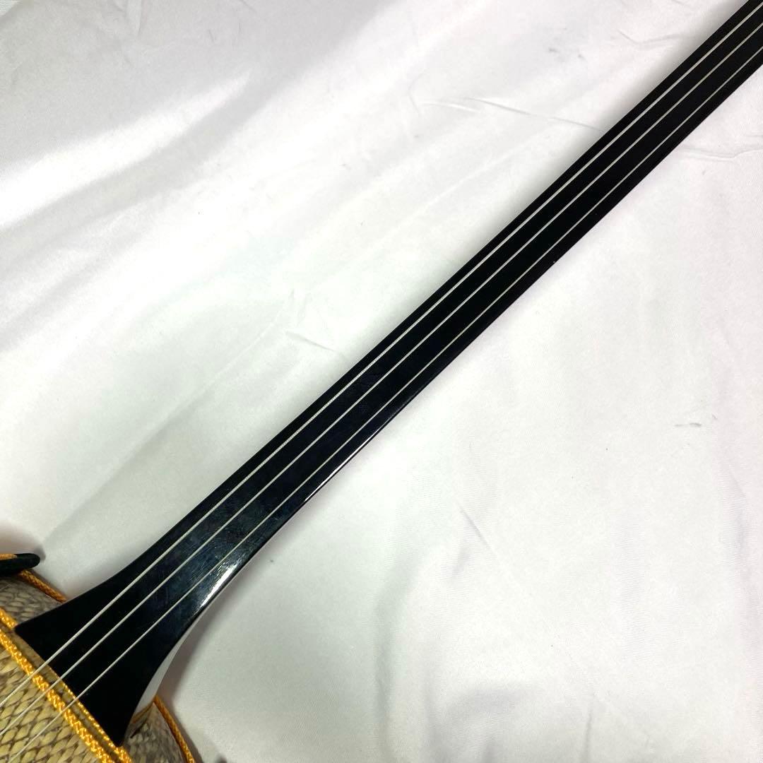 三線 沖縄 蛇革 蛇皮 本革 強化張り 付属品 和楽器 初心者 中級者