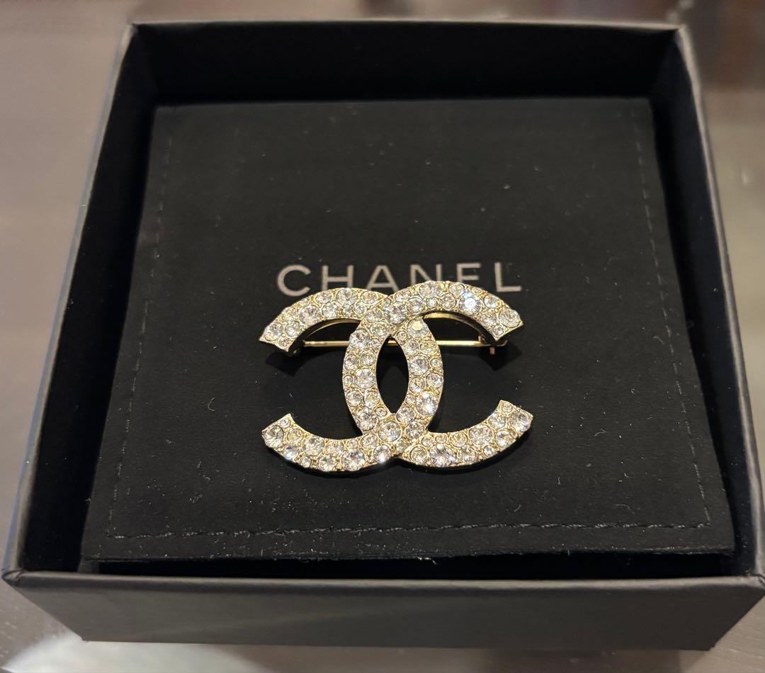 CHANEL CCロゴブローチ ゴールド　正規品