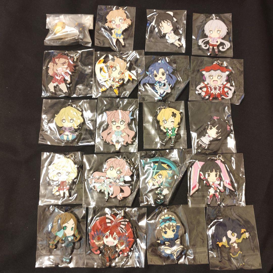 戦姫絶唱シンフォギアGX ラバーストラップ　キーホルダー　セット 水樹奈々