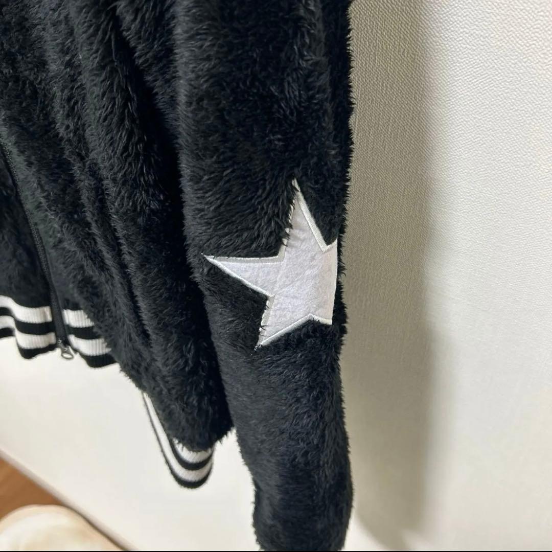 V12 レディース ファージャケット ゴルフ 星ワッペン