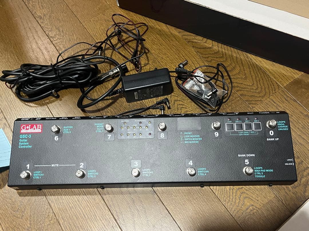 n*読様 G-LAB GSC-3 コントローラー　ギターエフェクター スイッチャ