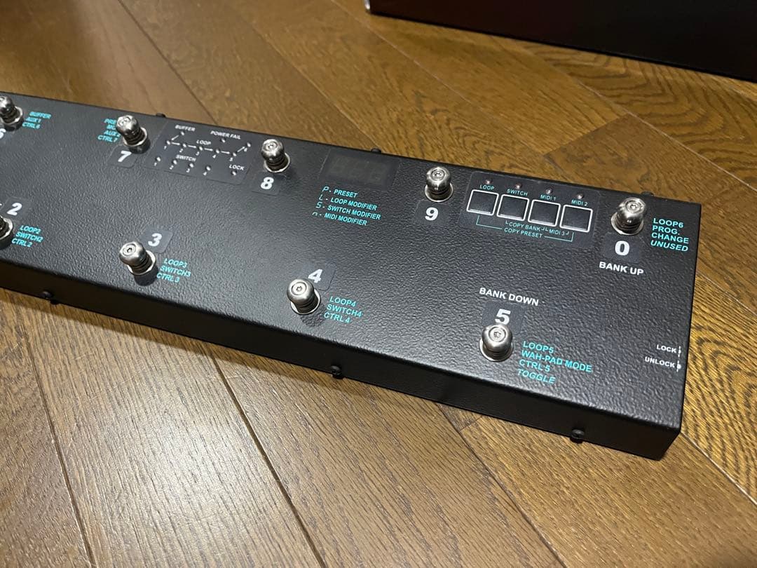 n*読様 G-LAB GSC-3 コントローラー　ギターエフェクター スイッチャ