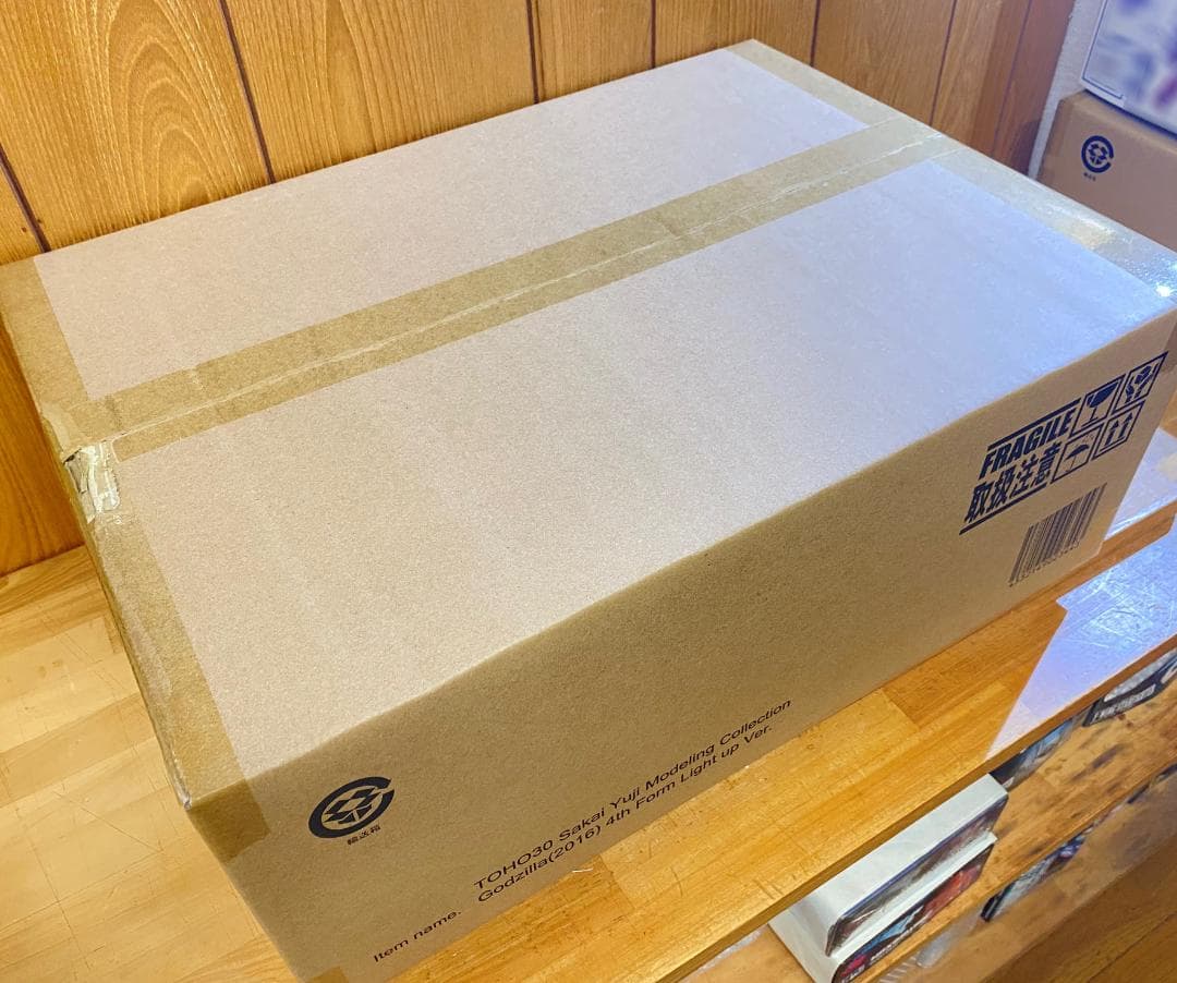 未開封 東宝30cmシリーズ ゴジラ 2016 酒井ゆうじ 第４形態 発光ver