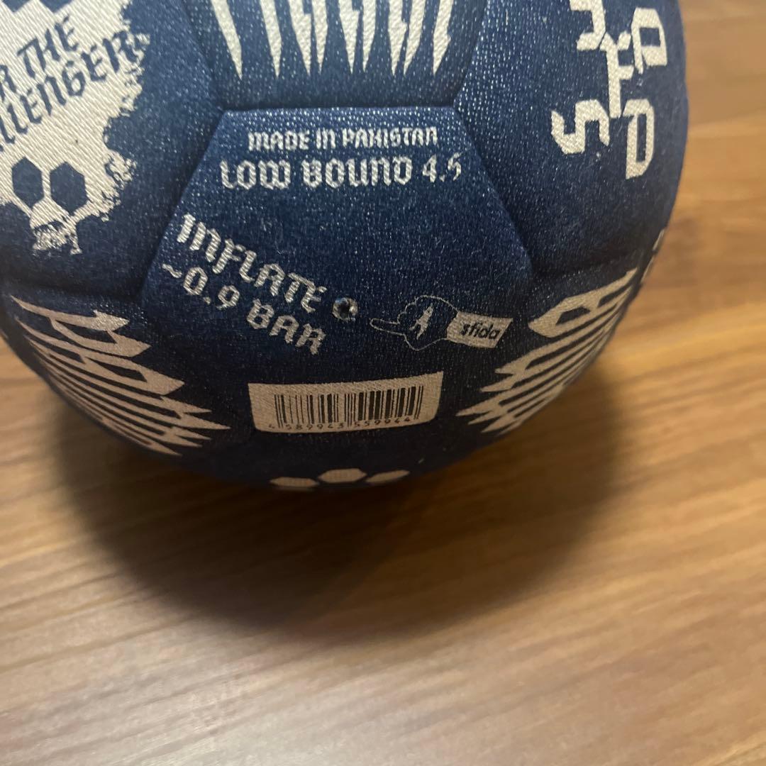 ストリートサッカーボール スフィーダ デニム生地