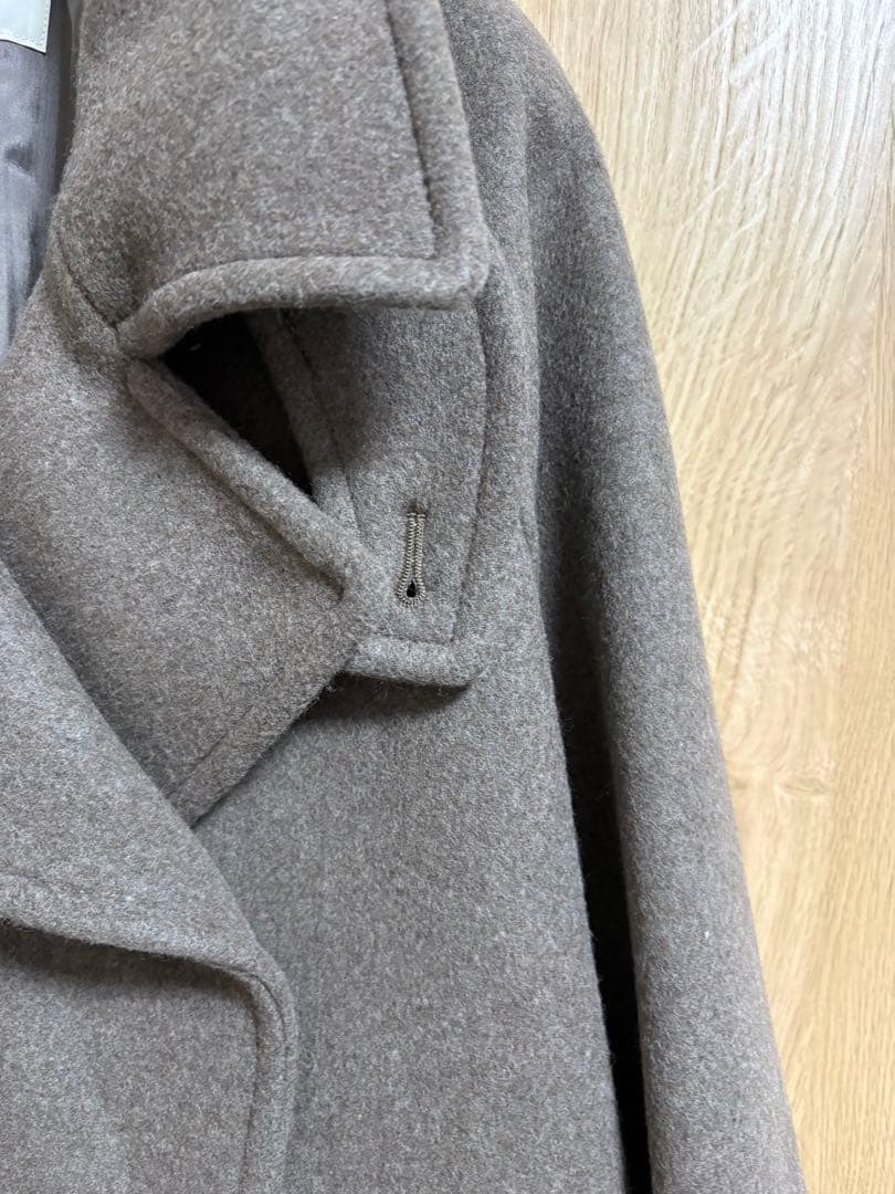 IENA ダブルブレストハーフコート36