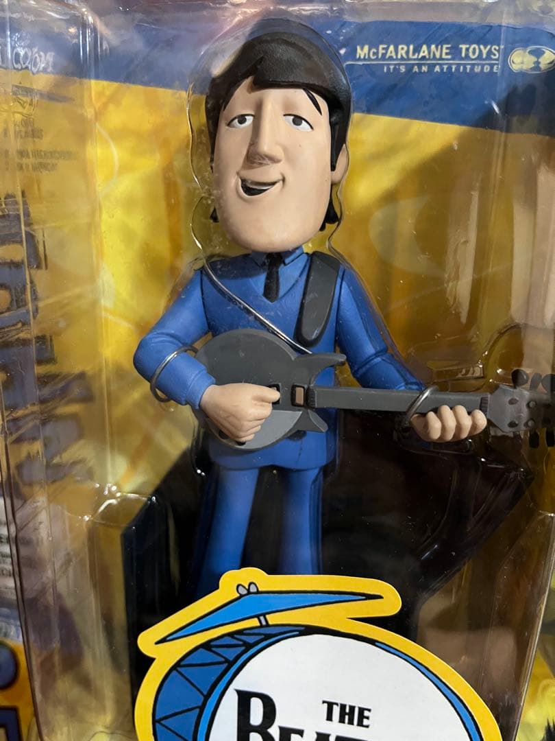 マクファーレントイズ　 ビートルズ　Beatles フィギュア　全4種セット