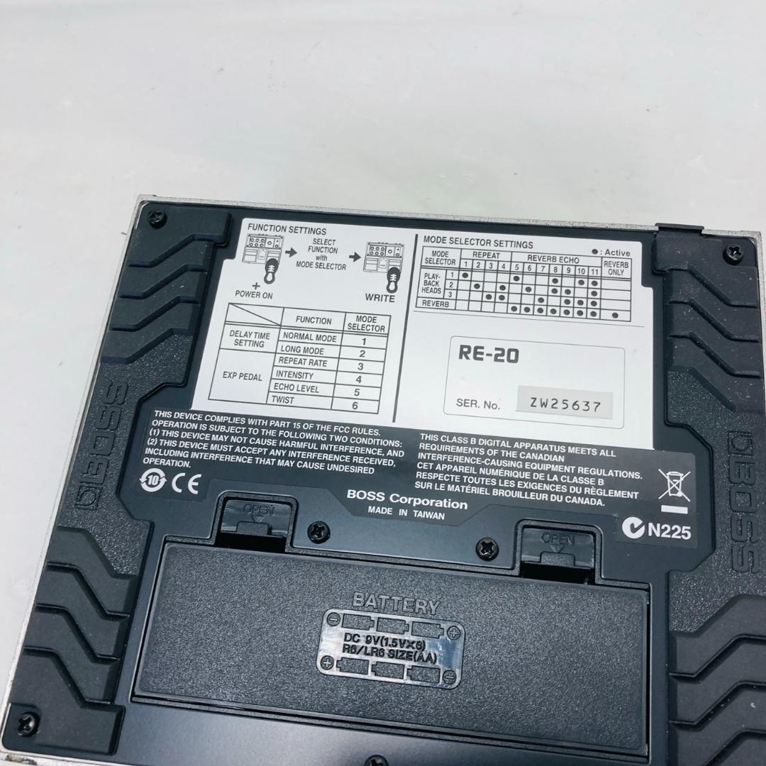 希少 BOSS SPACE ECHO RE-20 エフェクター ツインペダル