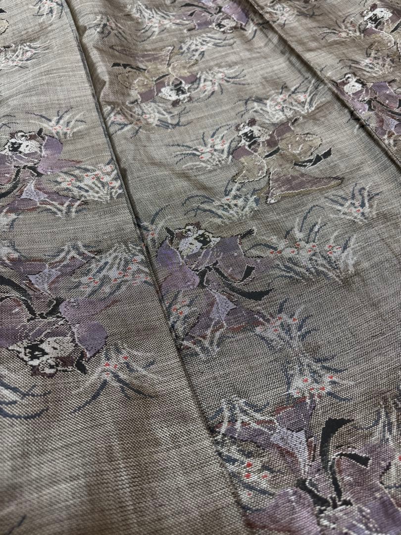 【極上】「都喜ヱ門」本場奄美産大島紬「極上片ス12マルキ」「舞い童子」