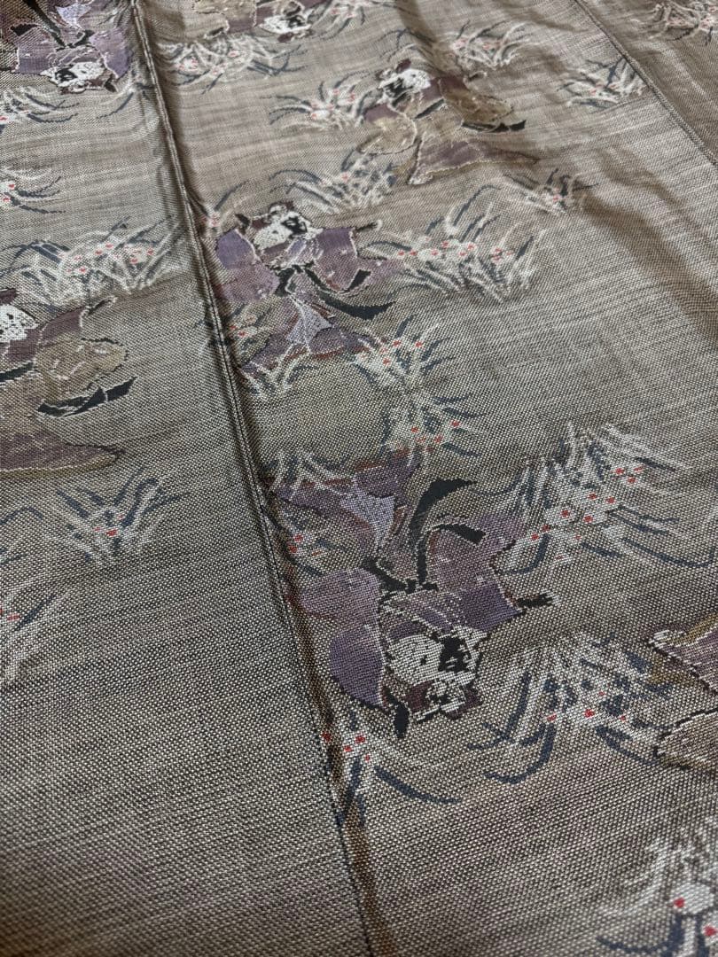 【極上】「都喜ヱ門」本場奄美産大島紬「極上片ス12マルキ」「舞い童子」