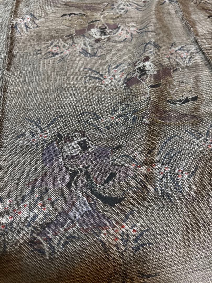 【極上】「都喜ヱ門」本場奄美産大島紬「極上片ス12マルキ」「舞い童子」