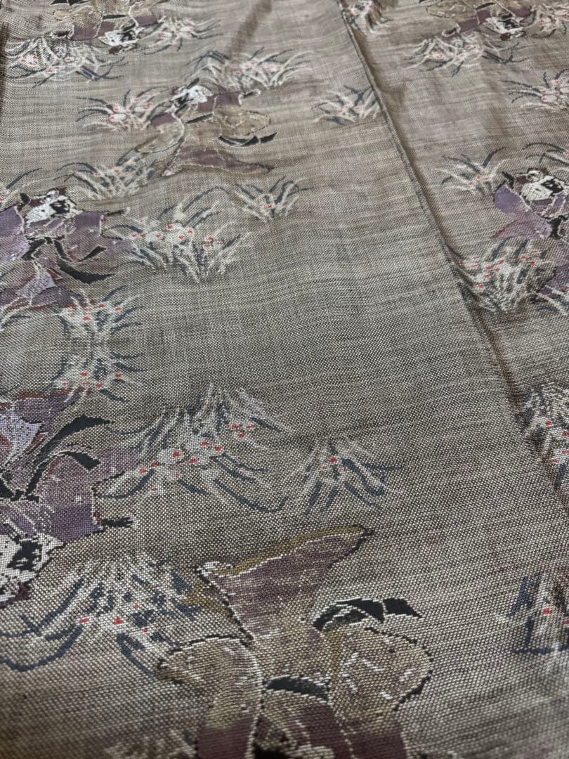 【極上】「都喜ヱ門」本場奄美産大島紬「極上片ス12マルキ」「舞い童子」