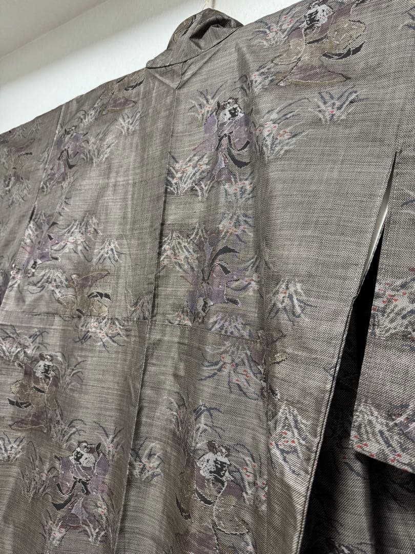 【極上】「都喜ヱ門」本場奄美産大島紬「極上片ス12マルキ」「舞い童子」