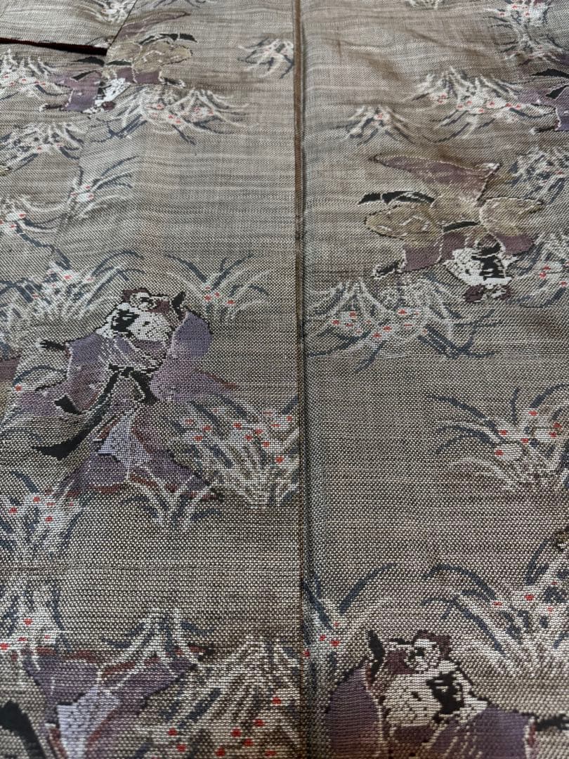 【極上】「都喜ヱ門」本場奄美産大島紬「極上片ス12マルキ」「舞い童子」